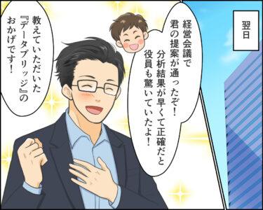 悩んでいた社員が元気になる　参考漫画　制作見本